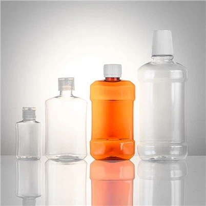 Botol Pencuci Mulut Plastik Mudah PET Kosong